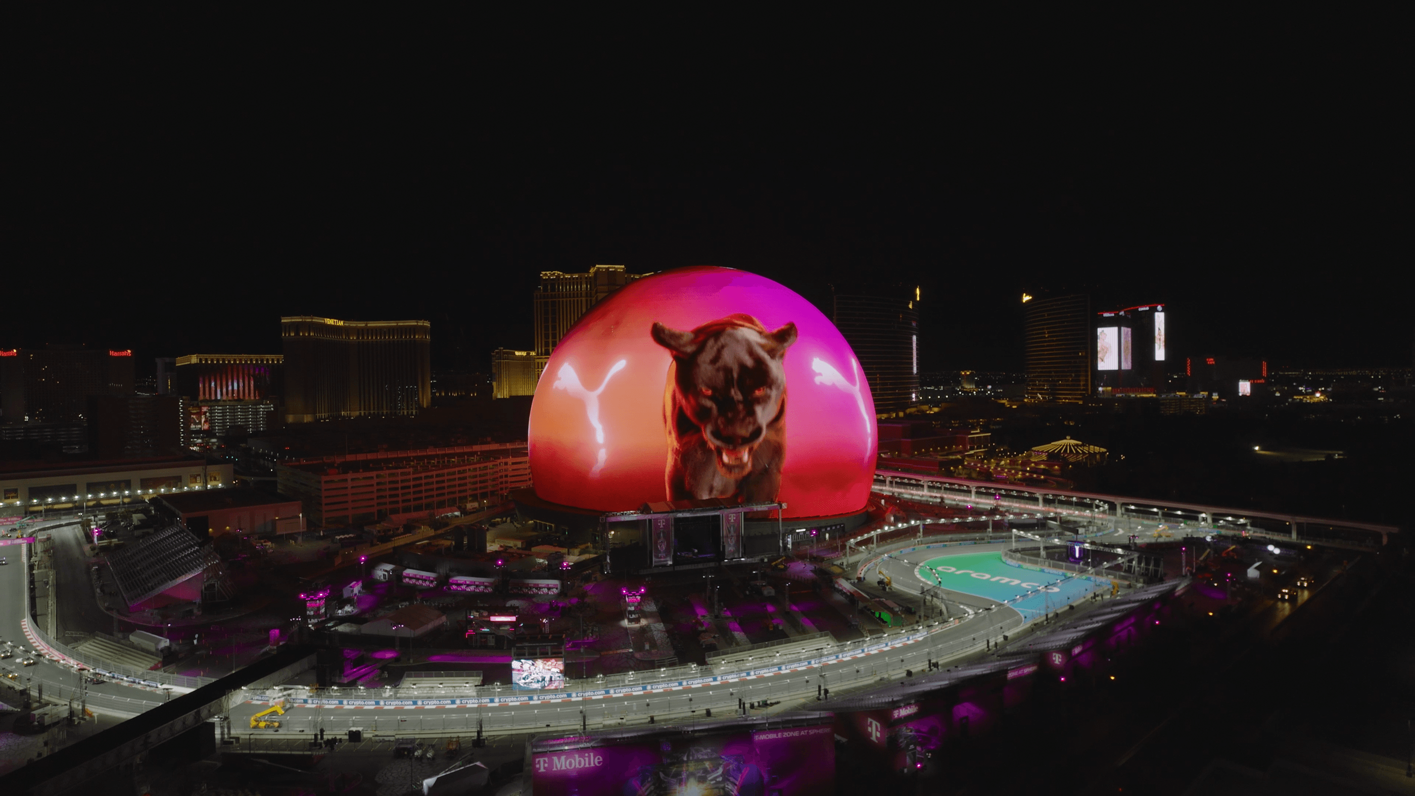 F1 Las Vegas Sphere